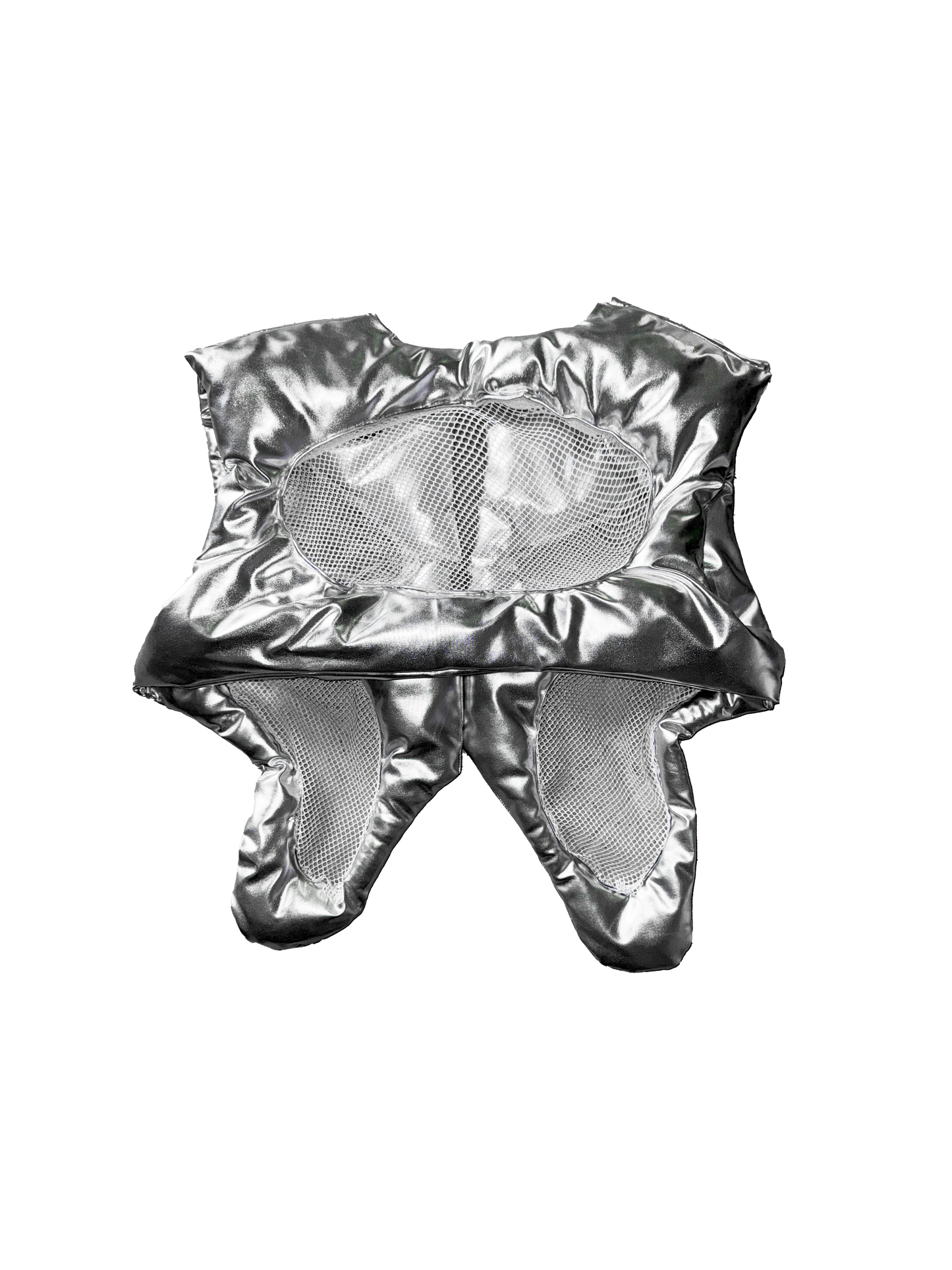 Silver Meca Vest