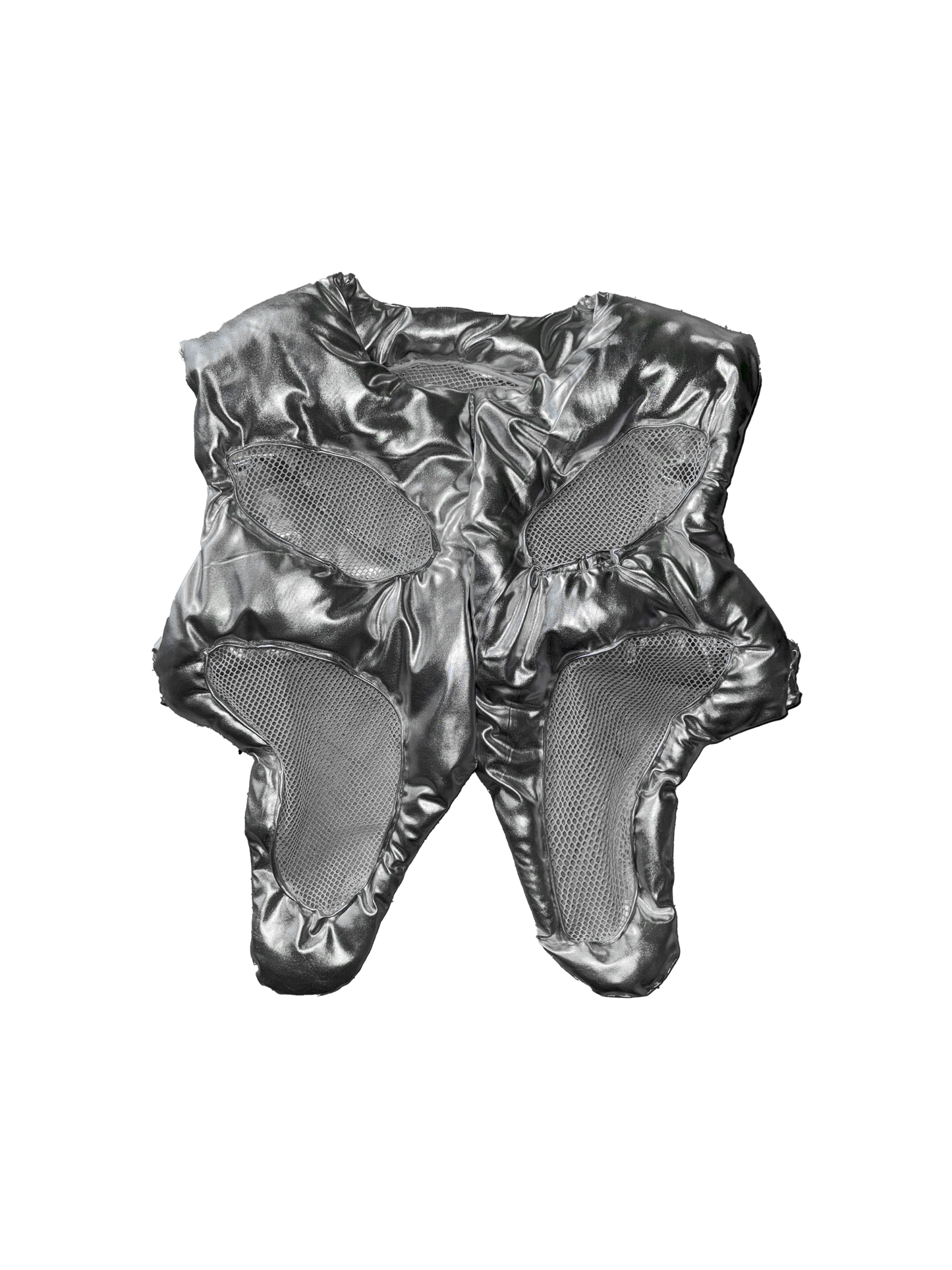 Silver Meca Vest